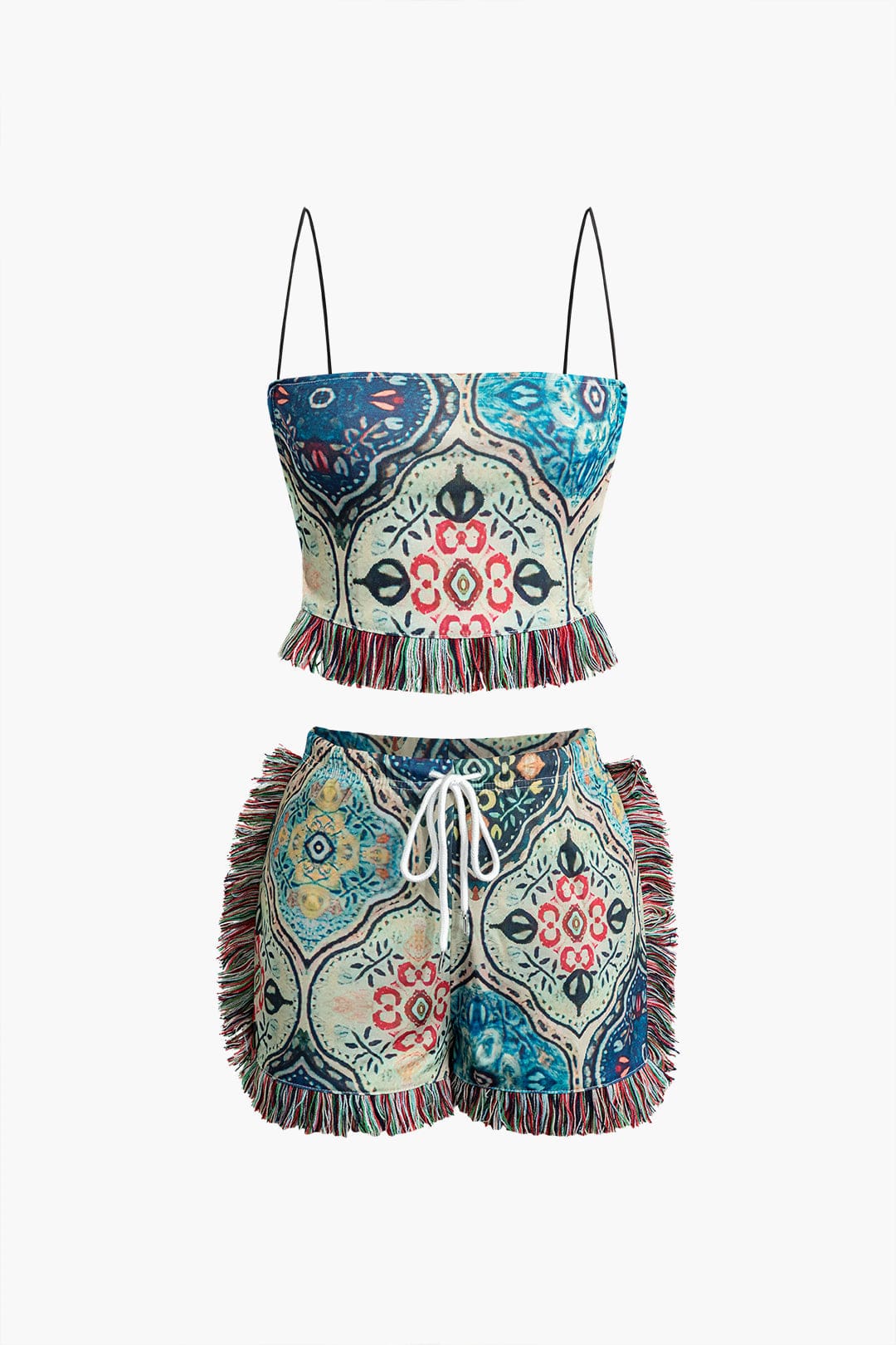 Ensemble Deux Pièces Chic pour Femmes - Tenue Légère Idéale pour l'Été 0
