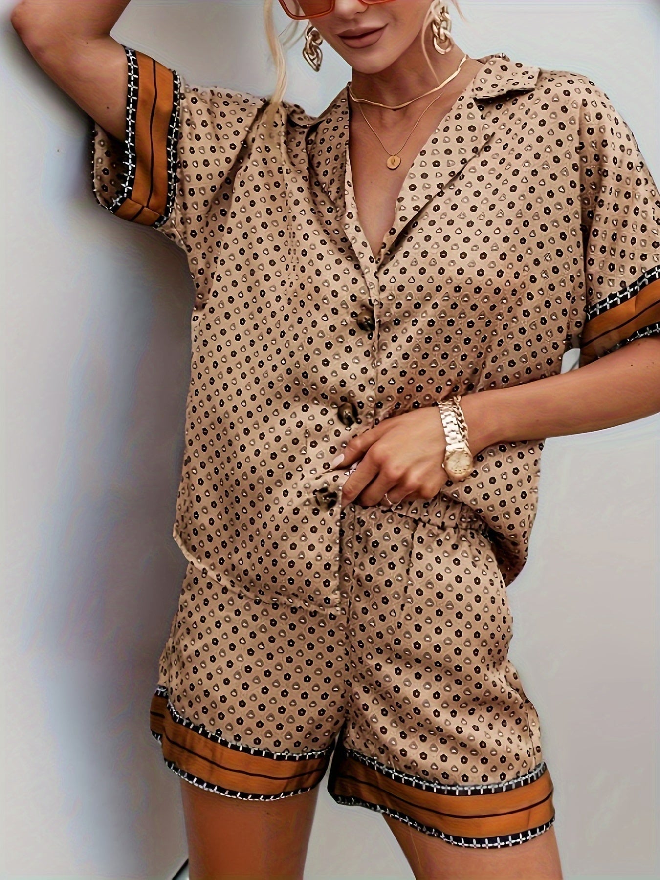 Ensemble d'Été Femme - Tenue Polyvalente pour Temps Chaud et Activités Quotidiennes 5