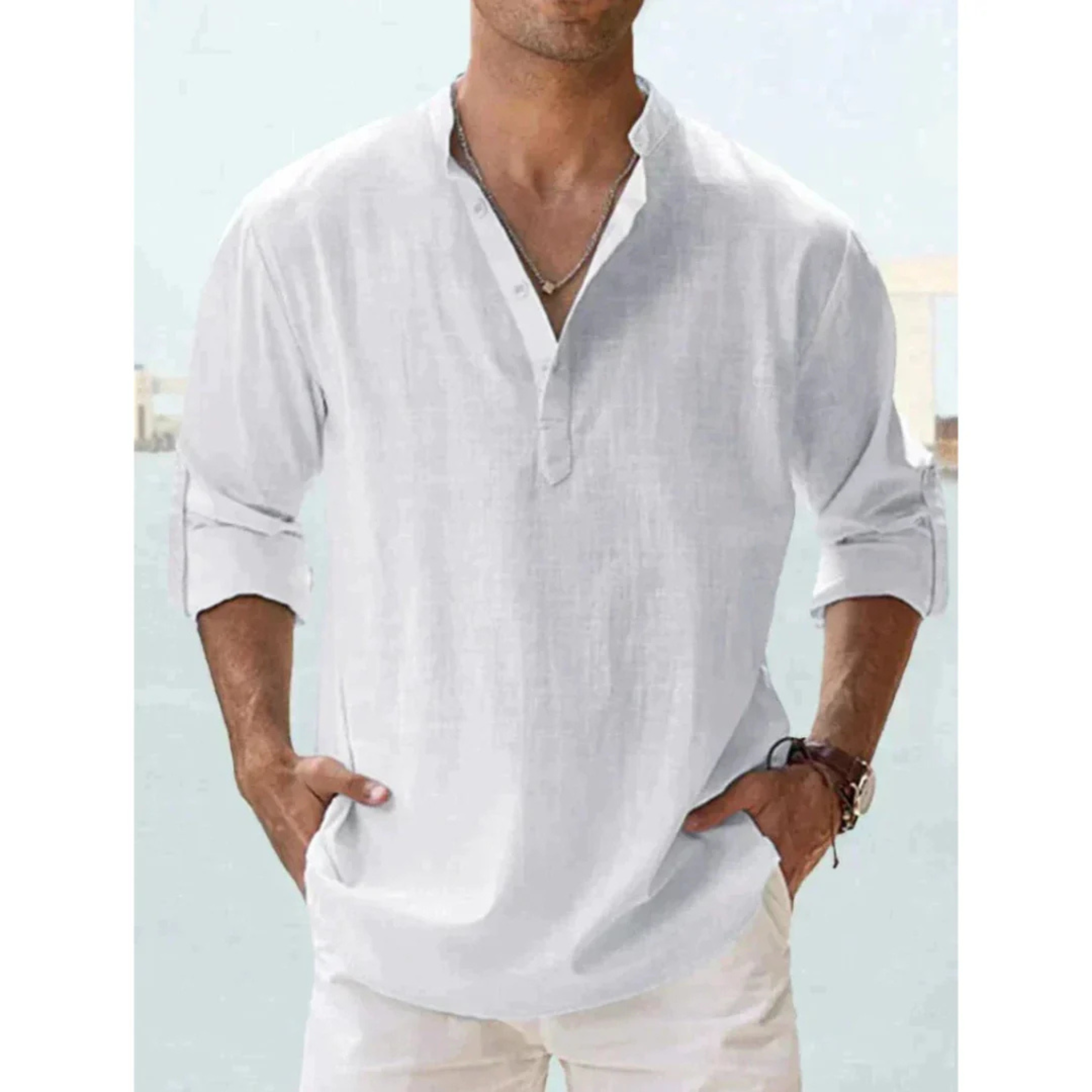 Ethan | Élégante Chemise Légère pour Homme 4