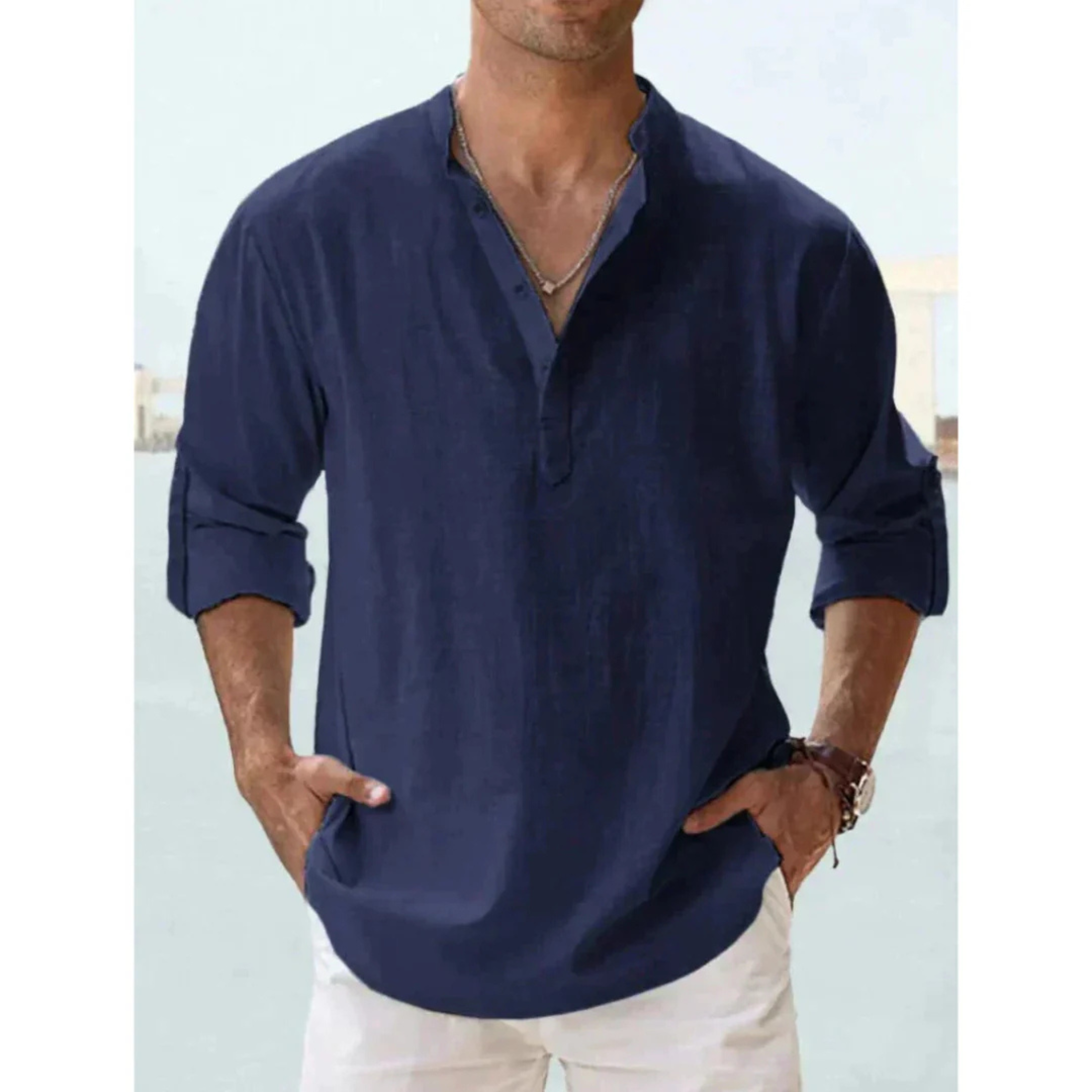 Ethan | Élégante Chemise Légère pour Homme 9