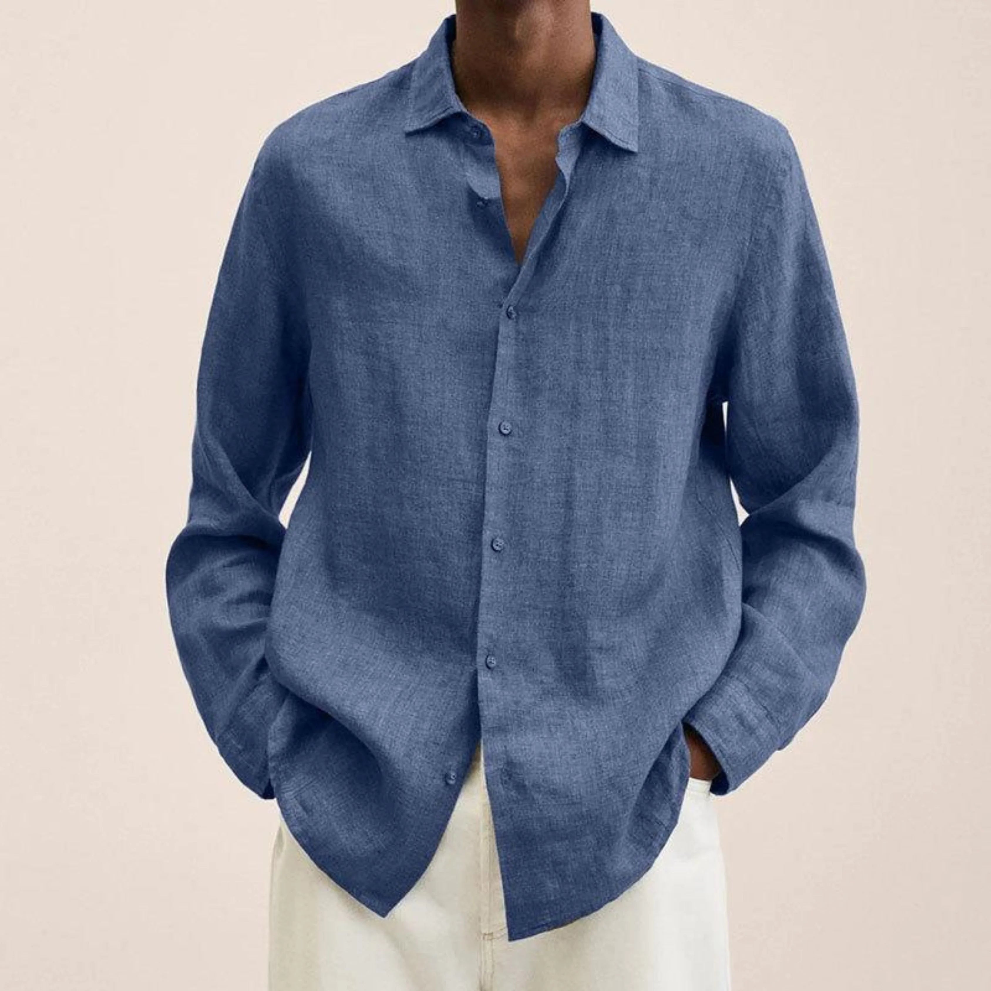 Ethan | Élégante Chemise en Lin Ajustée 7