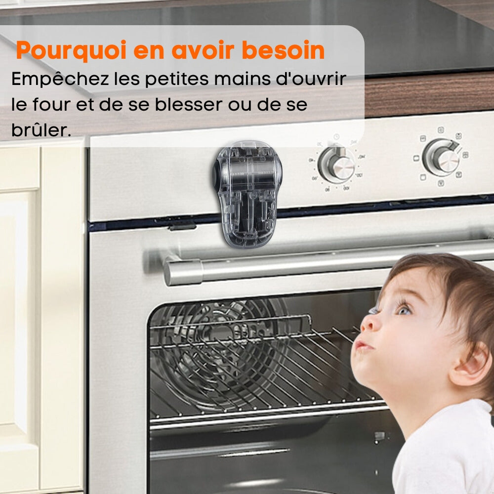OvenLock - Verrou Sécurité Four Enfants