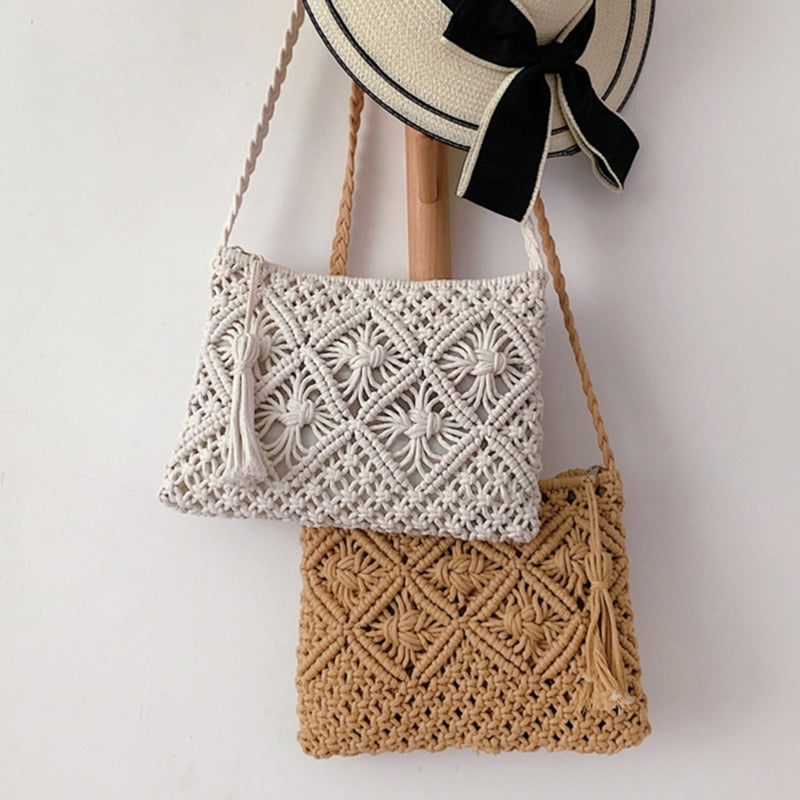 GwenBag – Sac Bandoulière Élégant Tressé