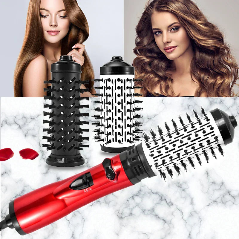 RevolveGlam Styler – Brosse 3-en-1 Électrique