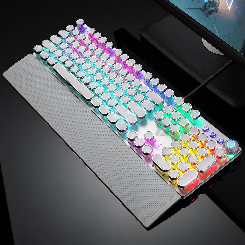 PunkType Mechanical Keyboard - Typage Rapide et Stylé