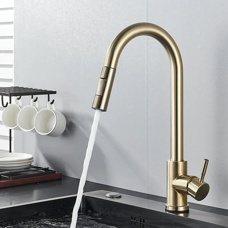 FlowMaster - Robinet de Cuisine Luxueux avec Rotation 360°