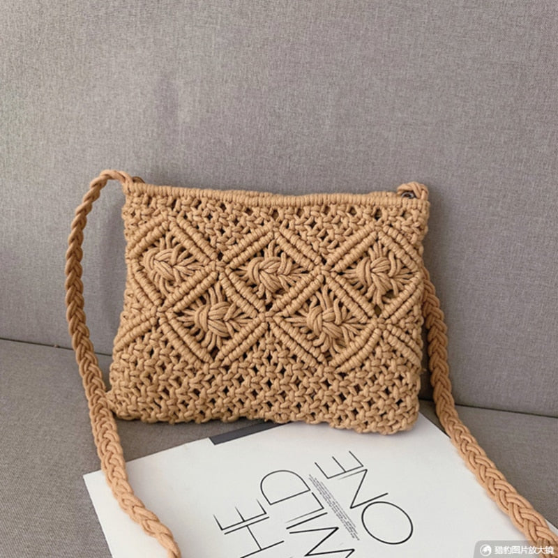 GwenBag – Sac Bandoulière Élégant Tressé