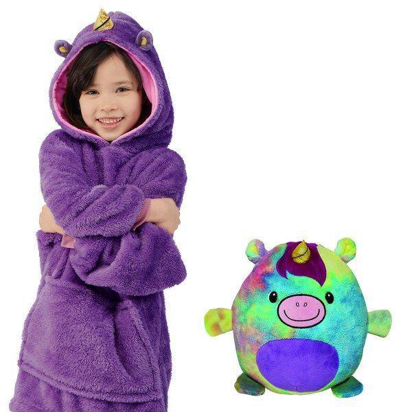 SnugBear - Hoodie Magique avec Ours en Peluche