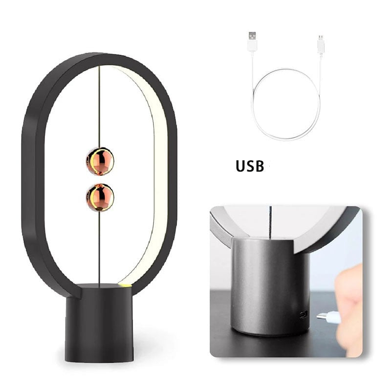 GlowSphere Table Lamp - Lampe Sphère Ambiance Maison