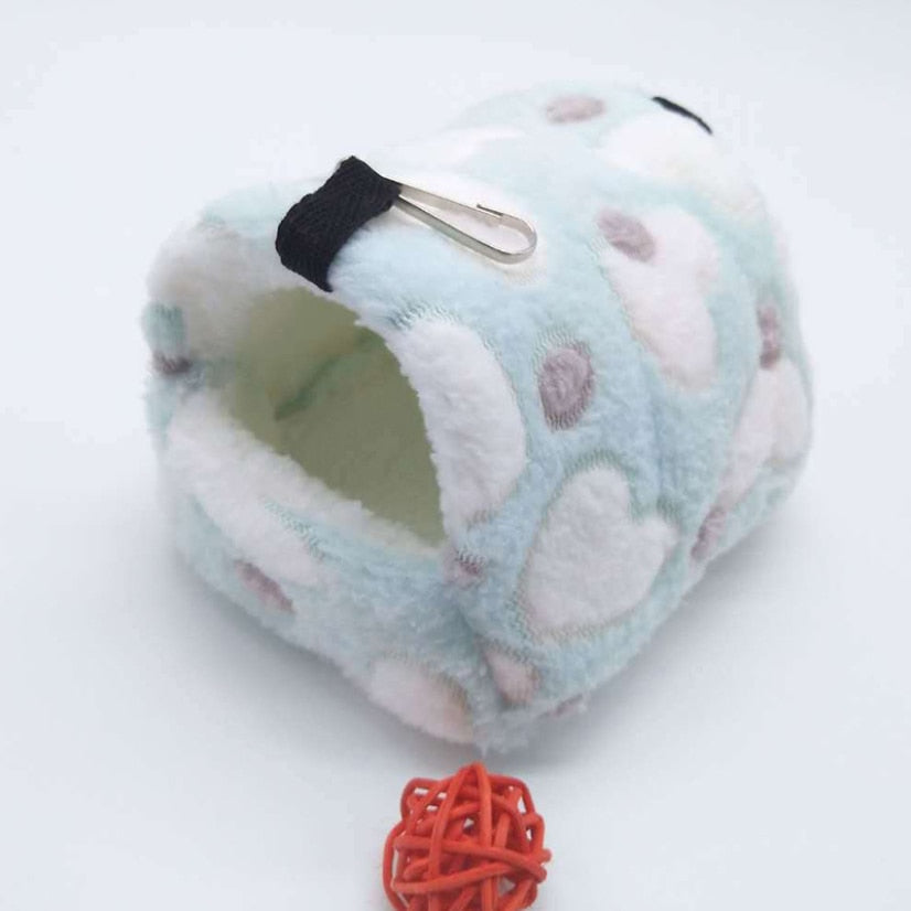 HarryHamster - Maison Hamster Douce avec Hamac