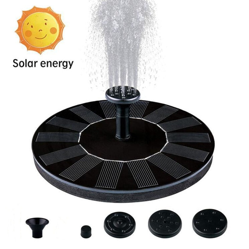 ZenFlow Fountain - Fontaine Solaire Jardin Durable