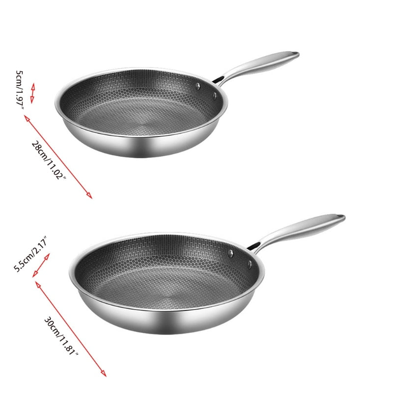 ProCook Elite - Poêle Inox Antiadhésive Durable