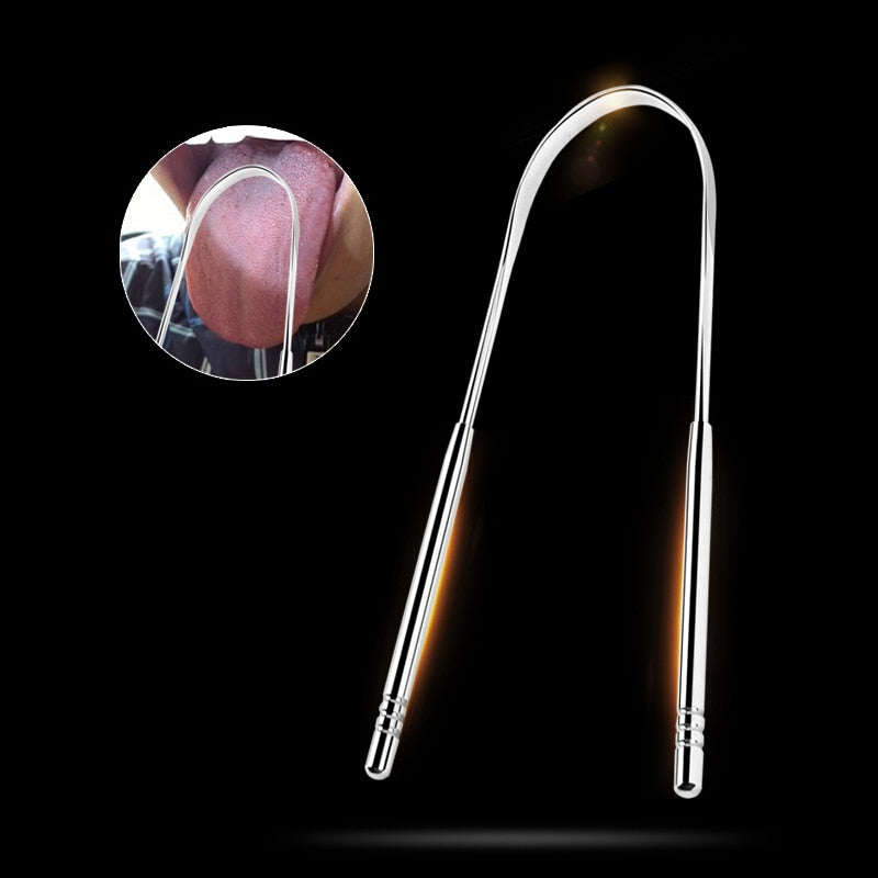 ScrapeMaster - Gratte-Langue Inox Hygiène Buccale