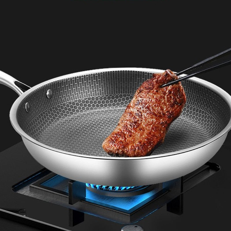 ProCook Elite - Poêle Inox Antiadhésive Durable