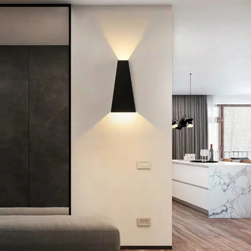 LumiNest - Applique Murale LED Moderne à Double Faisceau