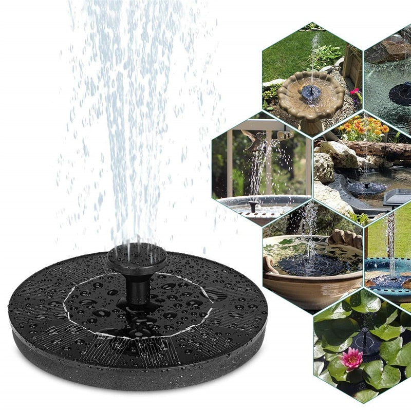 ZenFlow Fountain - Fontaine Solaire Jardin Durable