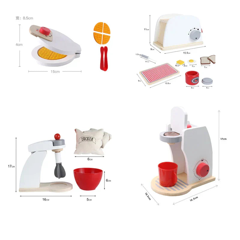 WoodPlay Set – Cuisine en Bois Réaliste pour Enfants