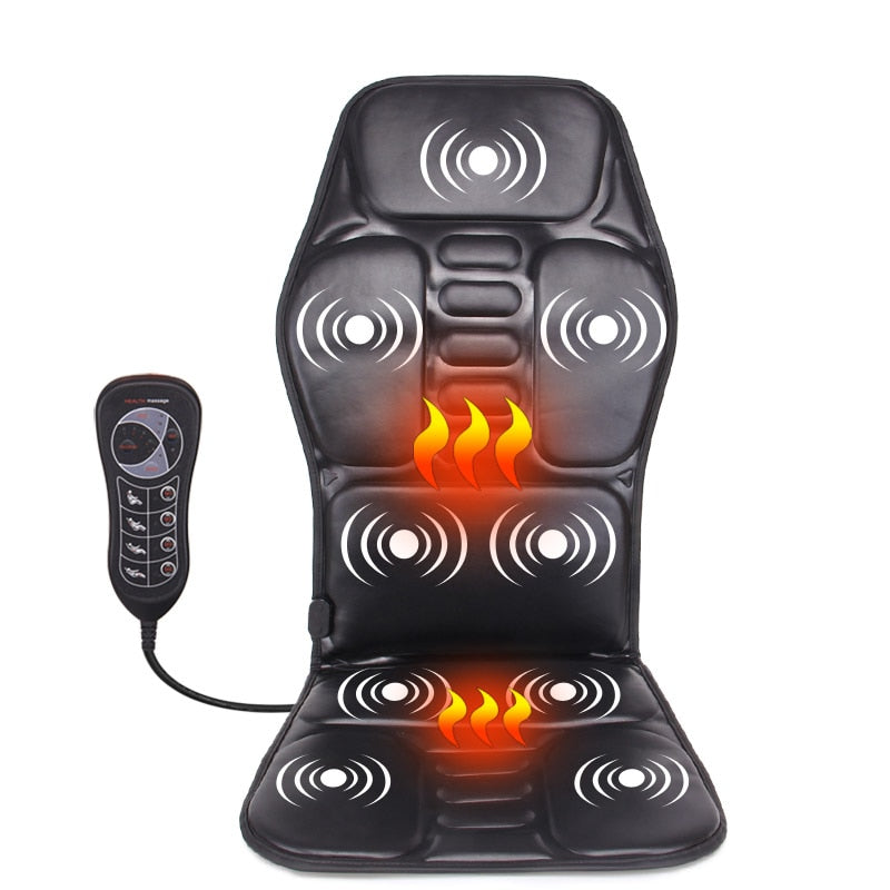 RelaxCushion - Coussin de massage chauffant électrique pour le dos