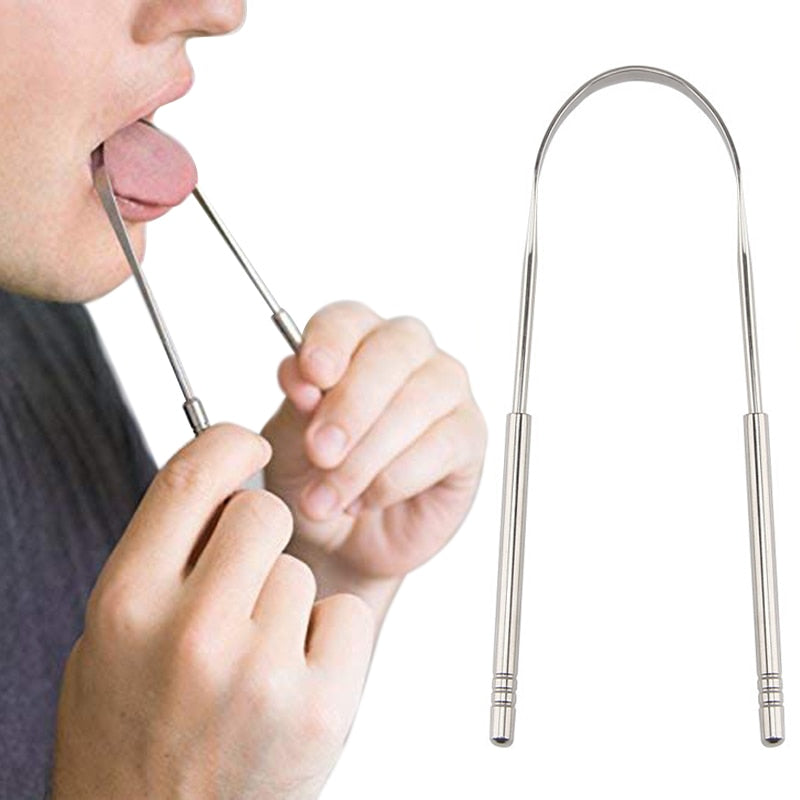 ScrapeMaster - Gratte-Langue Inox Hygiène Buccale