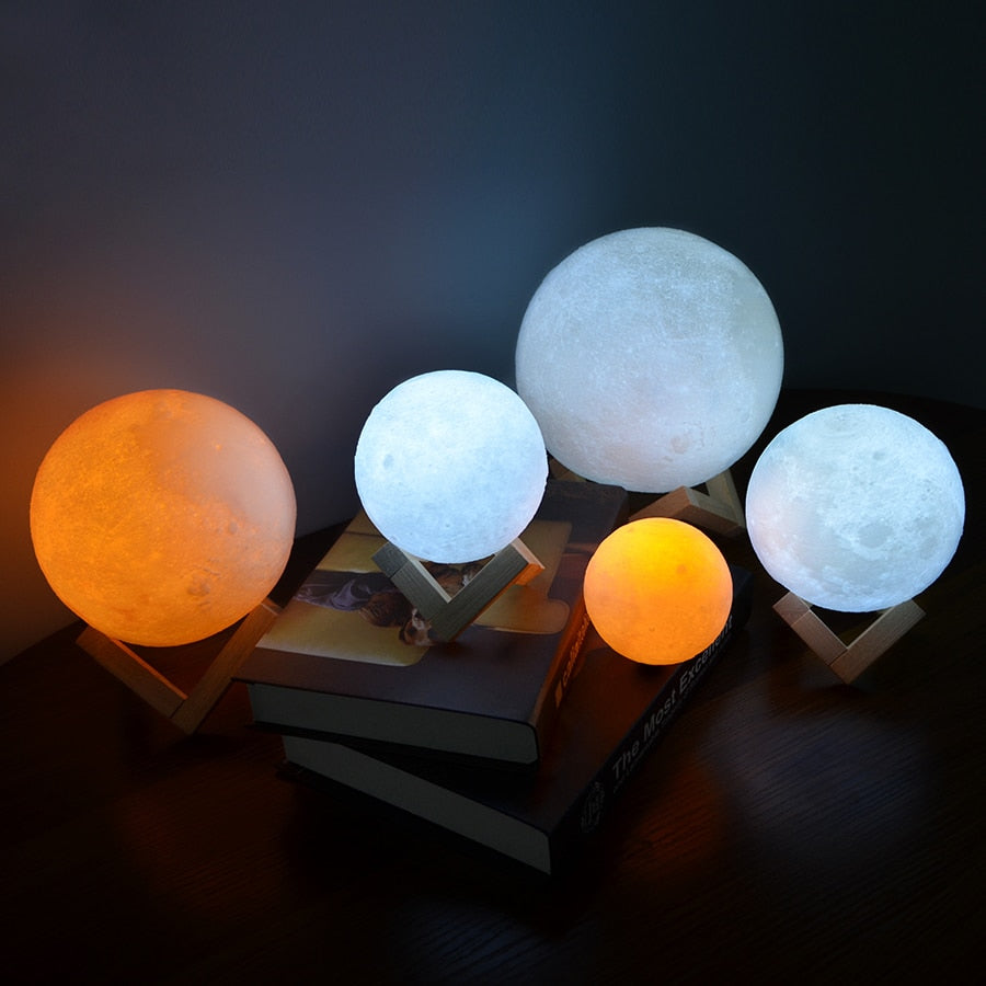 LunaGlow – Éclairage Lune Magique pour votre Chambre