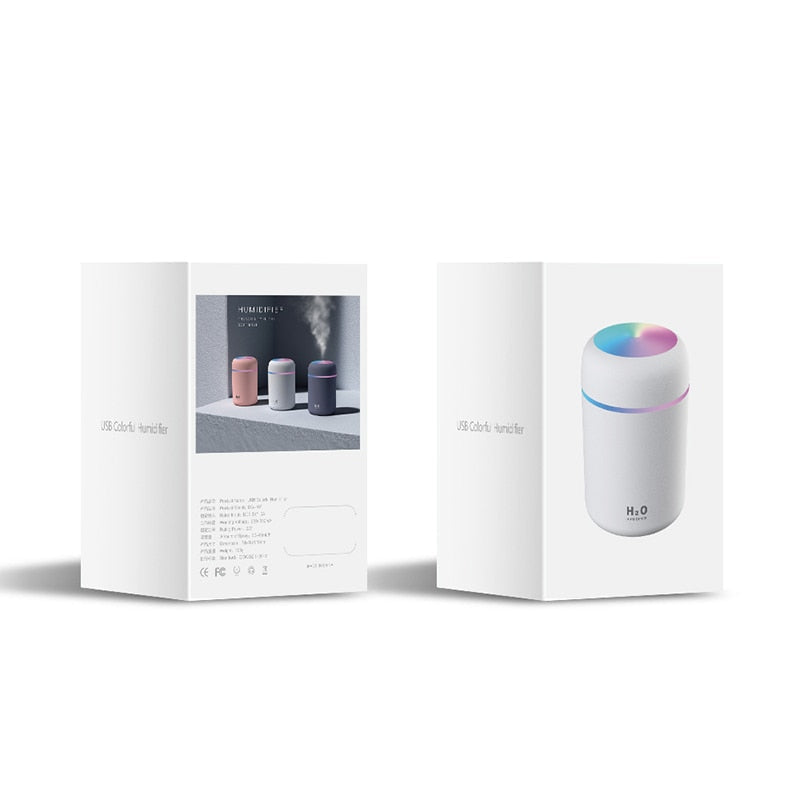 AquaMist Humidifier - Éclairage Coloré pour Ambiance
