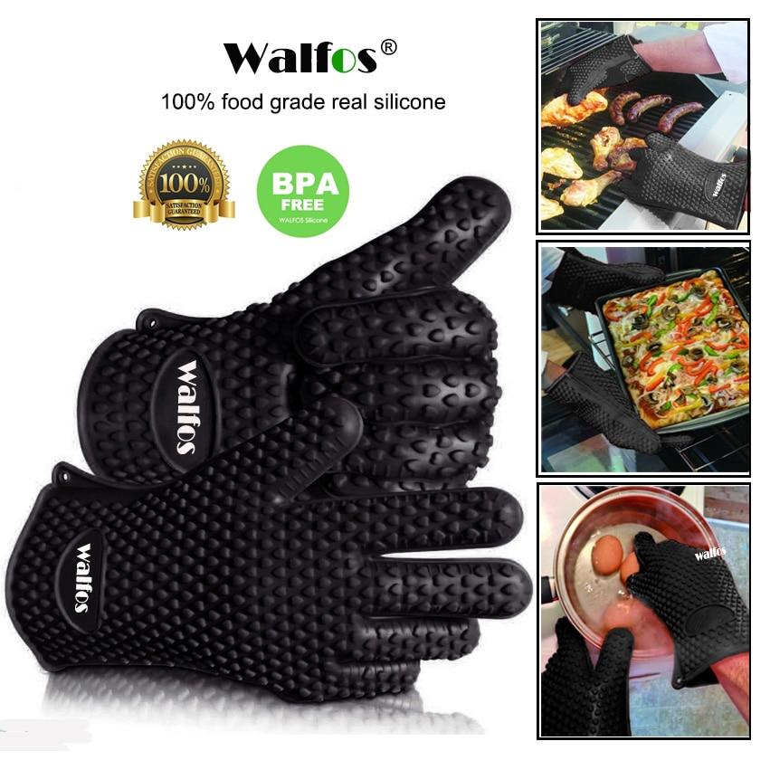 GrillGuard - Gants BBQ Résistants Chaleur Cuisine Sûre