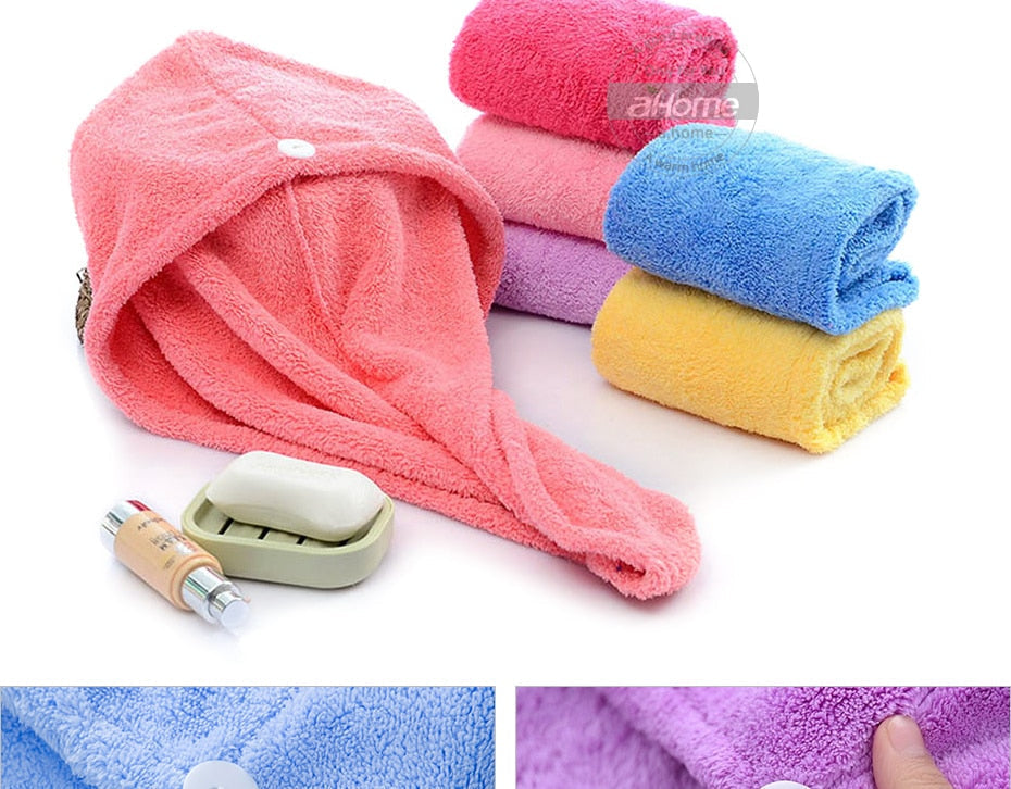 MagicTowel - Serviette Cheveux Microfibre Absorbante