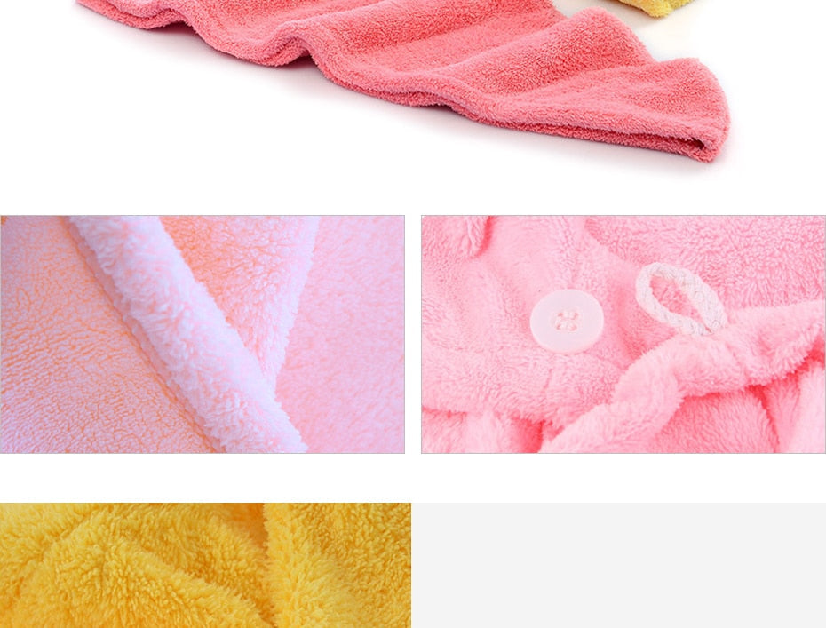 MagicTowel - Serviette Cheveux Microfibre Absorbante