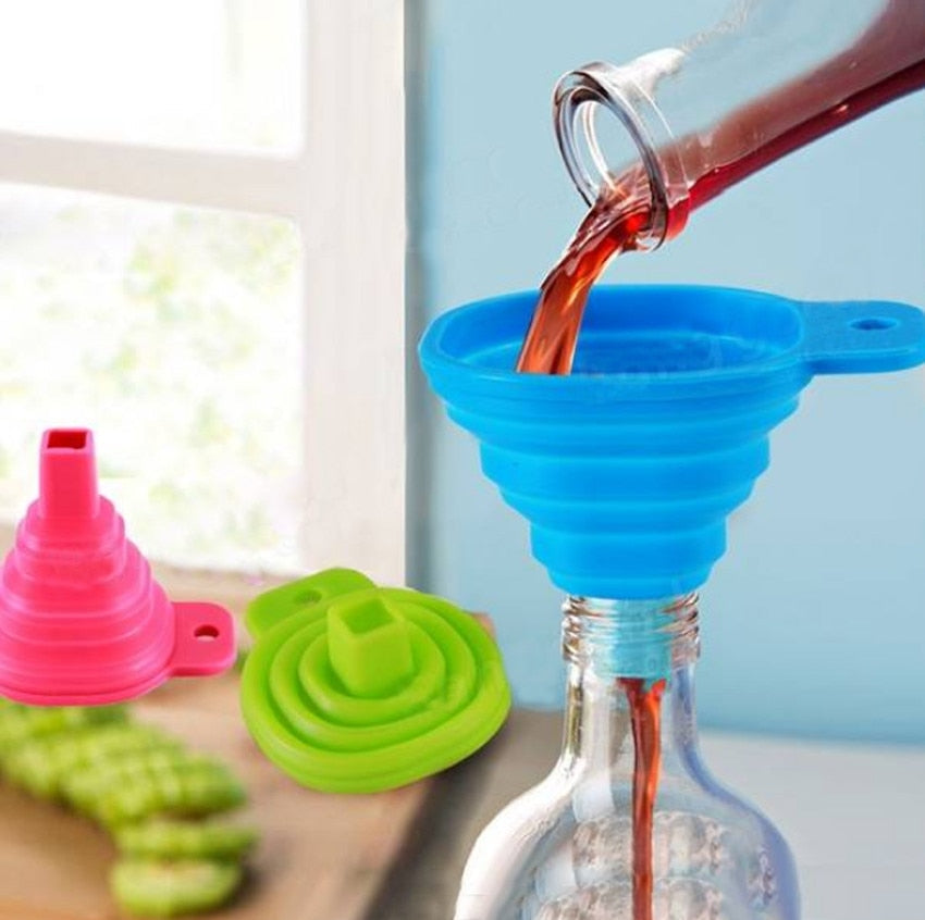 FoldEase Funnel - Entonnoir de Cuisine Pratique