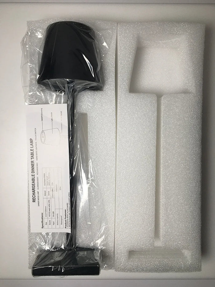 ChicLuxe - Lampe de Bureau Sans Fil Rechargeable