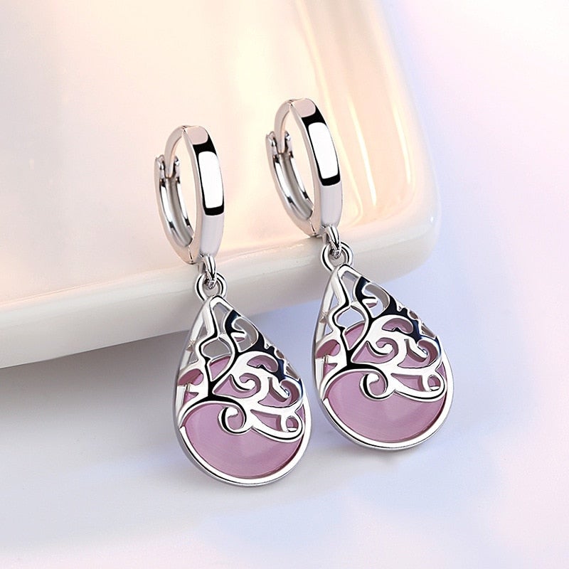 Vivara - Boucles d'oreilles arbre de vie en argent