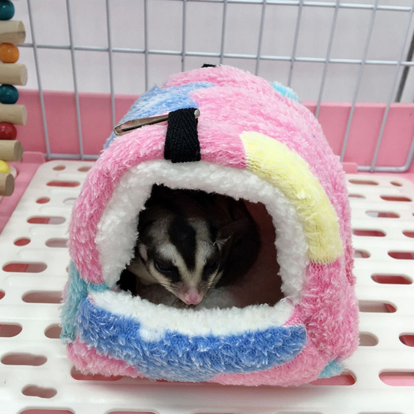 HarryHamster - Maison Hamster Douce avec Hamac