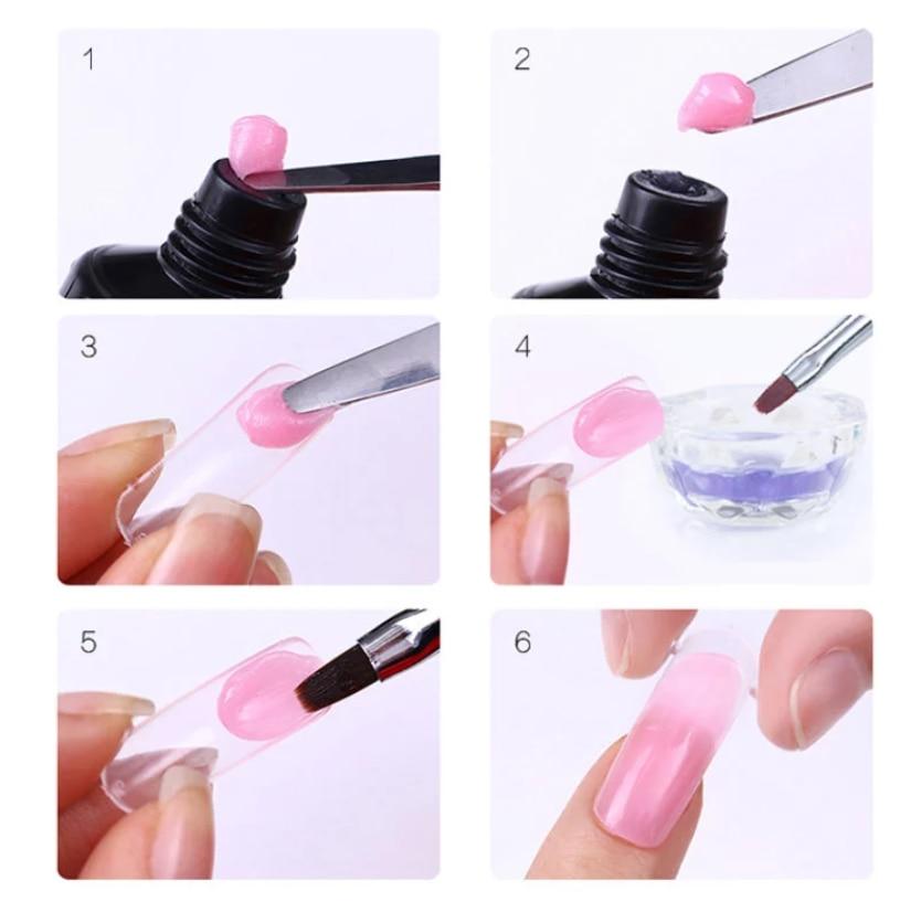 PolygelPro - Set Polygel DIY Complet Ongles Parfaits