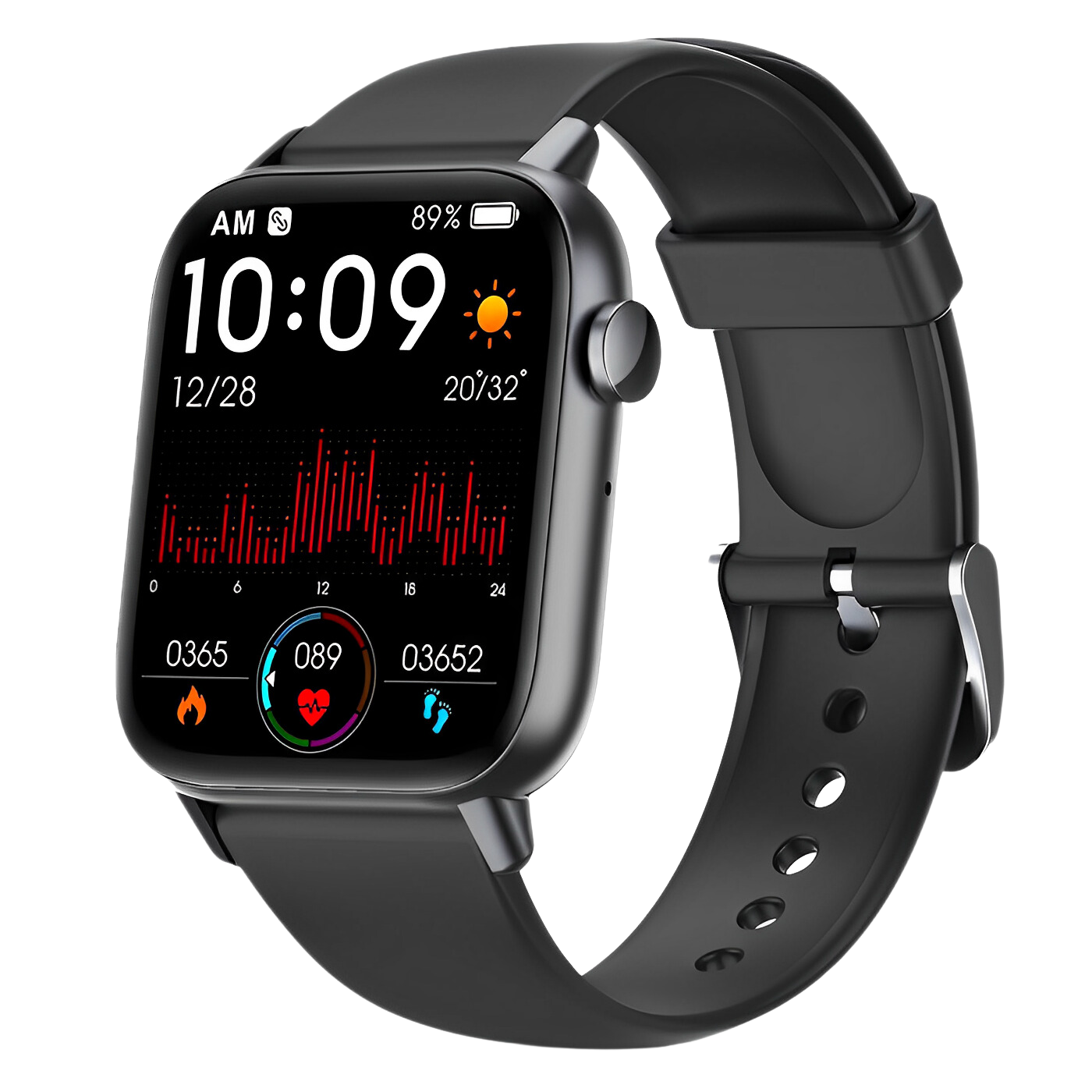 HealthGuard Pro | Suivi Intelligent de la Santé avec Analyse Complète | Montre Connectée pour Vitalité et Commodité 1