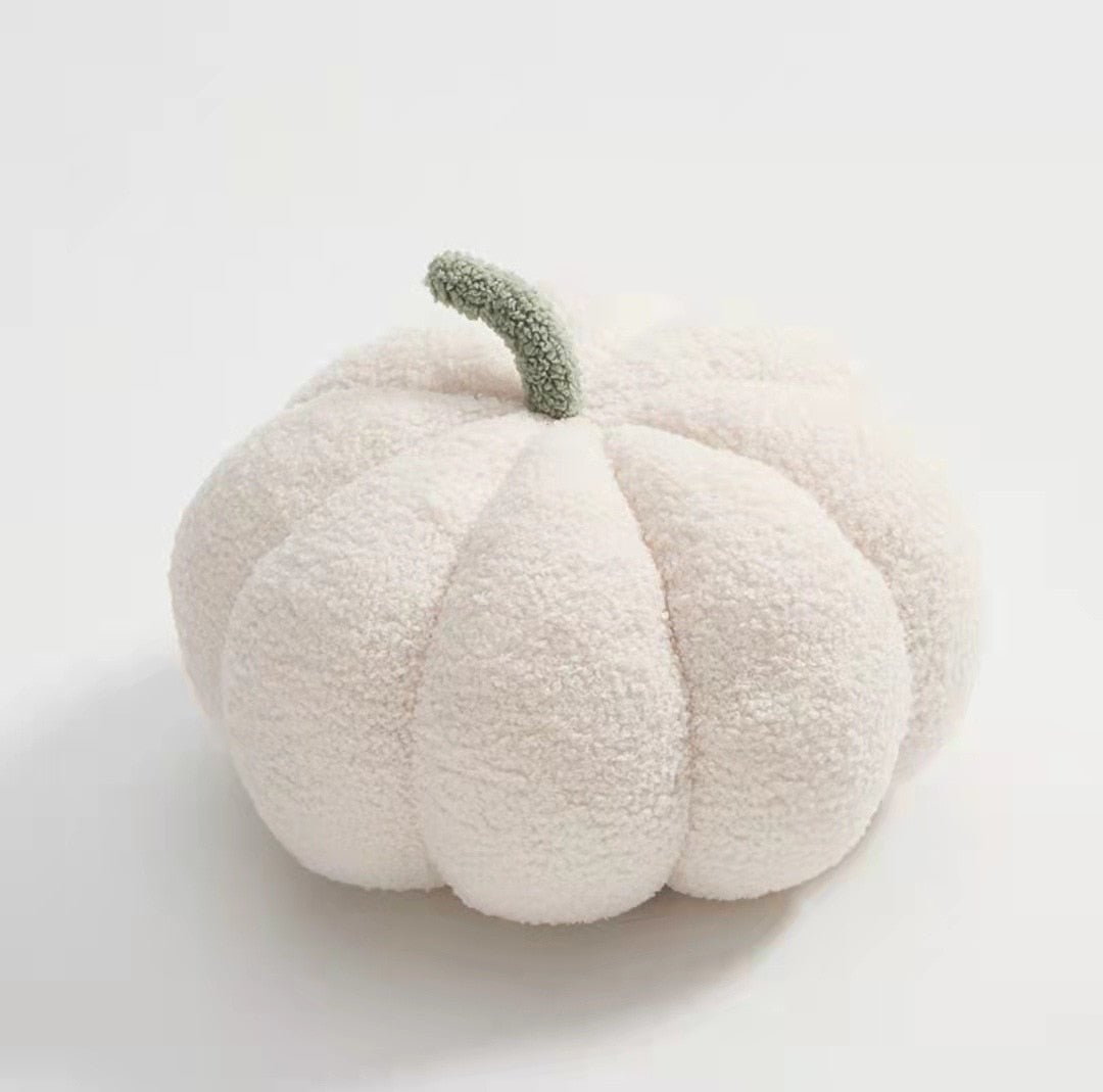 CozyPumpkin - Coussin Citrouille en Peluche pour une Déco d'Automne Chaleureuse