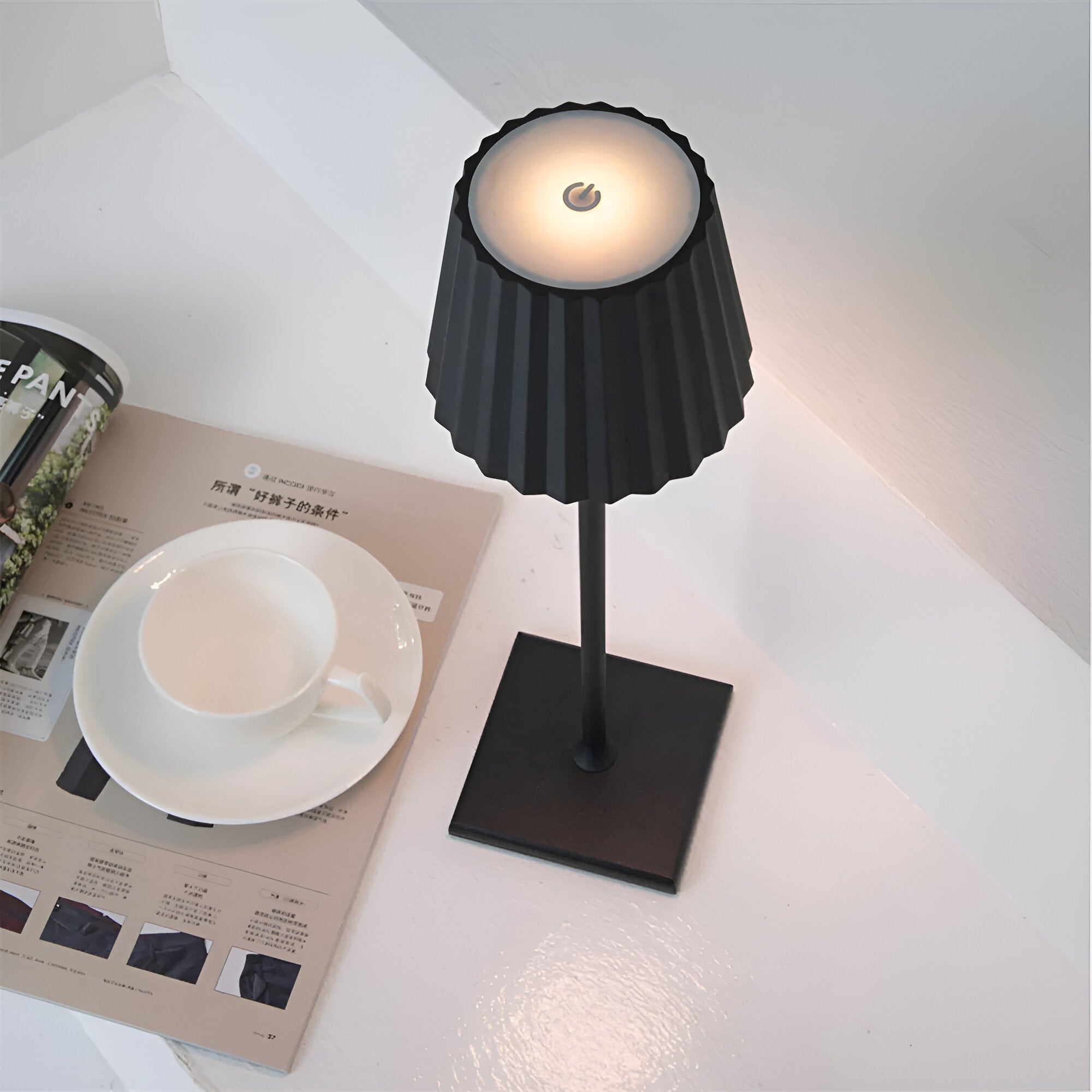 LichtElegant - Lampe de Table Sans Fil Élégante et Tactile