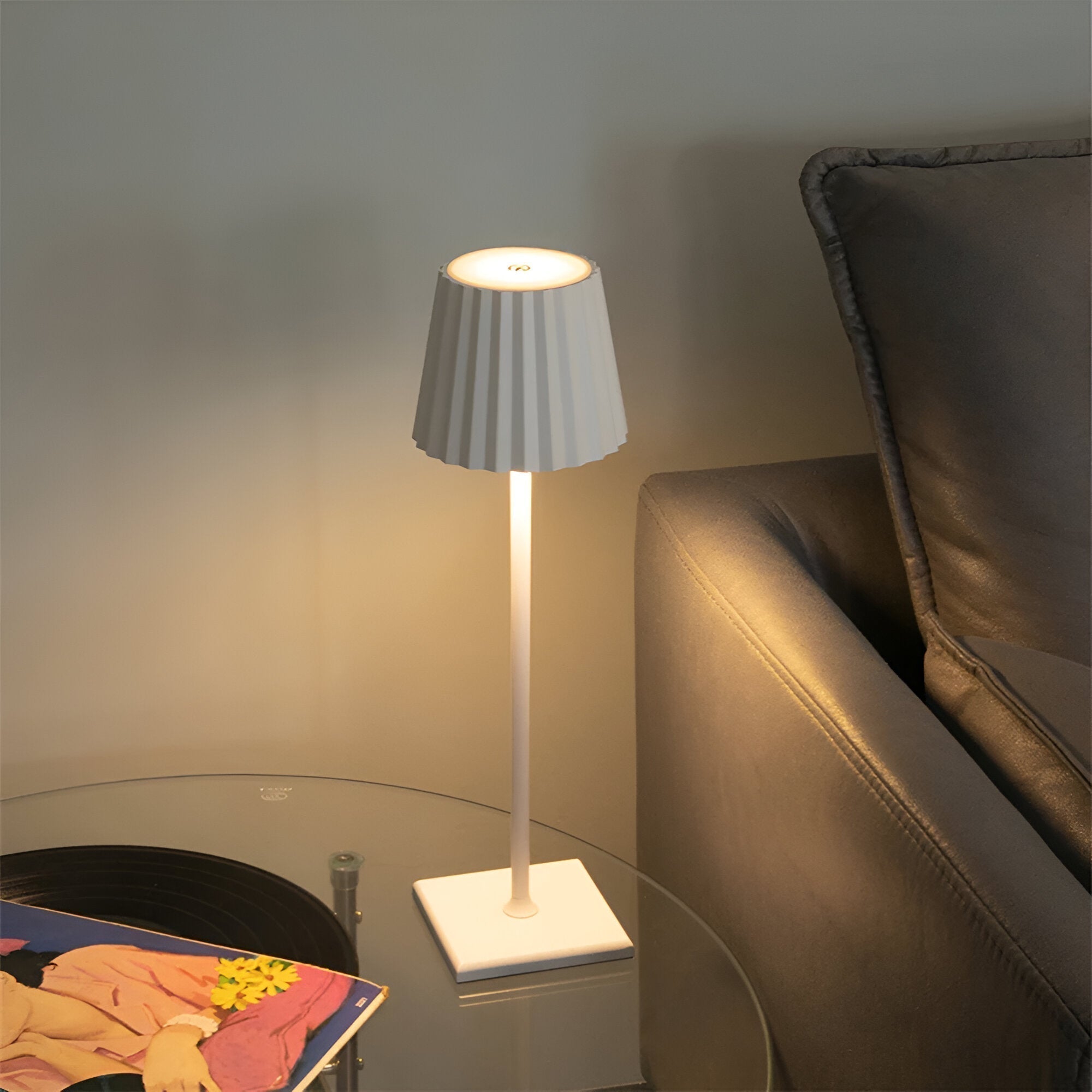 LichtElegant - Lampe de Table Sans Fil Élégante et Tactile