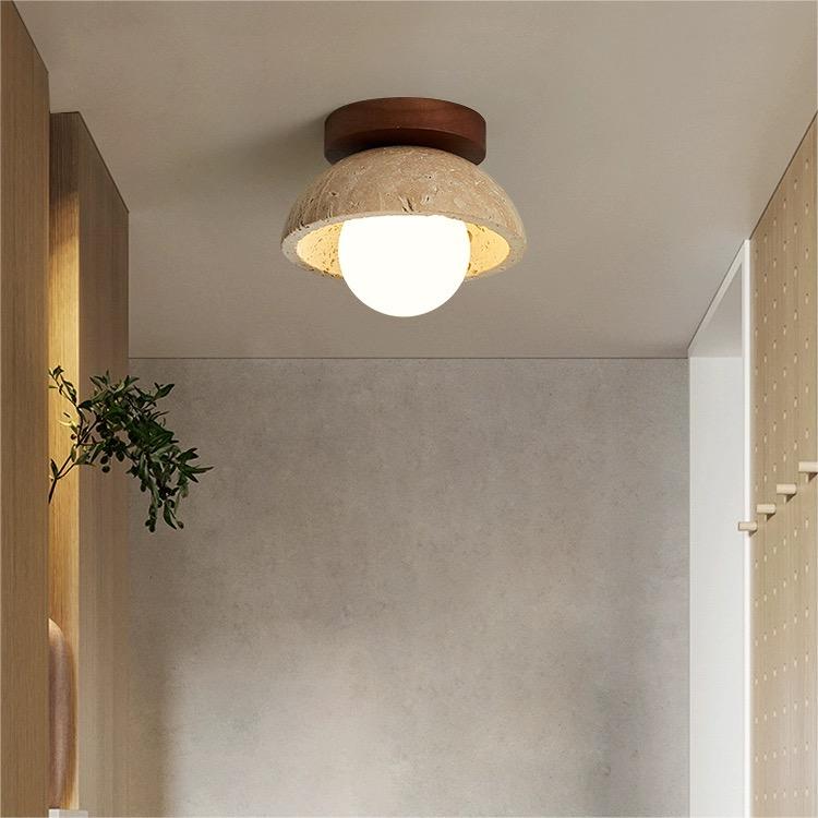 EdgeStone - Applique Murale Industrielle Beige Elegante