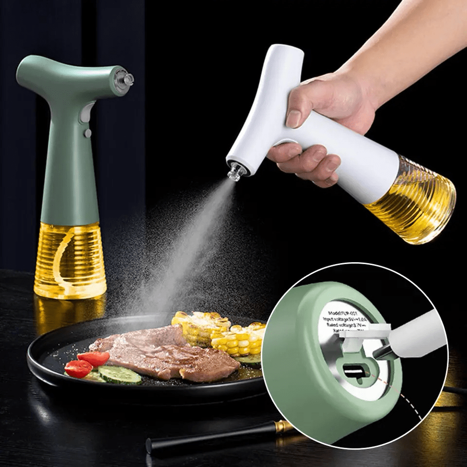 DuoSpray – Dispenseur Huile Électrique 2-en-1