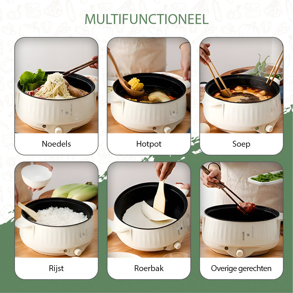 FlexiCooker - Multicuiseur électrique élégant pour cuisiner au quotidien