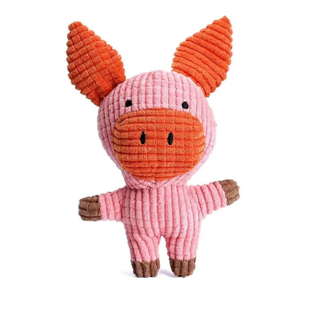 Jouet Pour Chien | Ensemble Résistant en Peluche avec Animaux Ludiques | Idéal pour Mordeurs Actifs 13