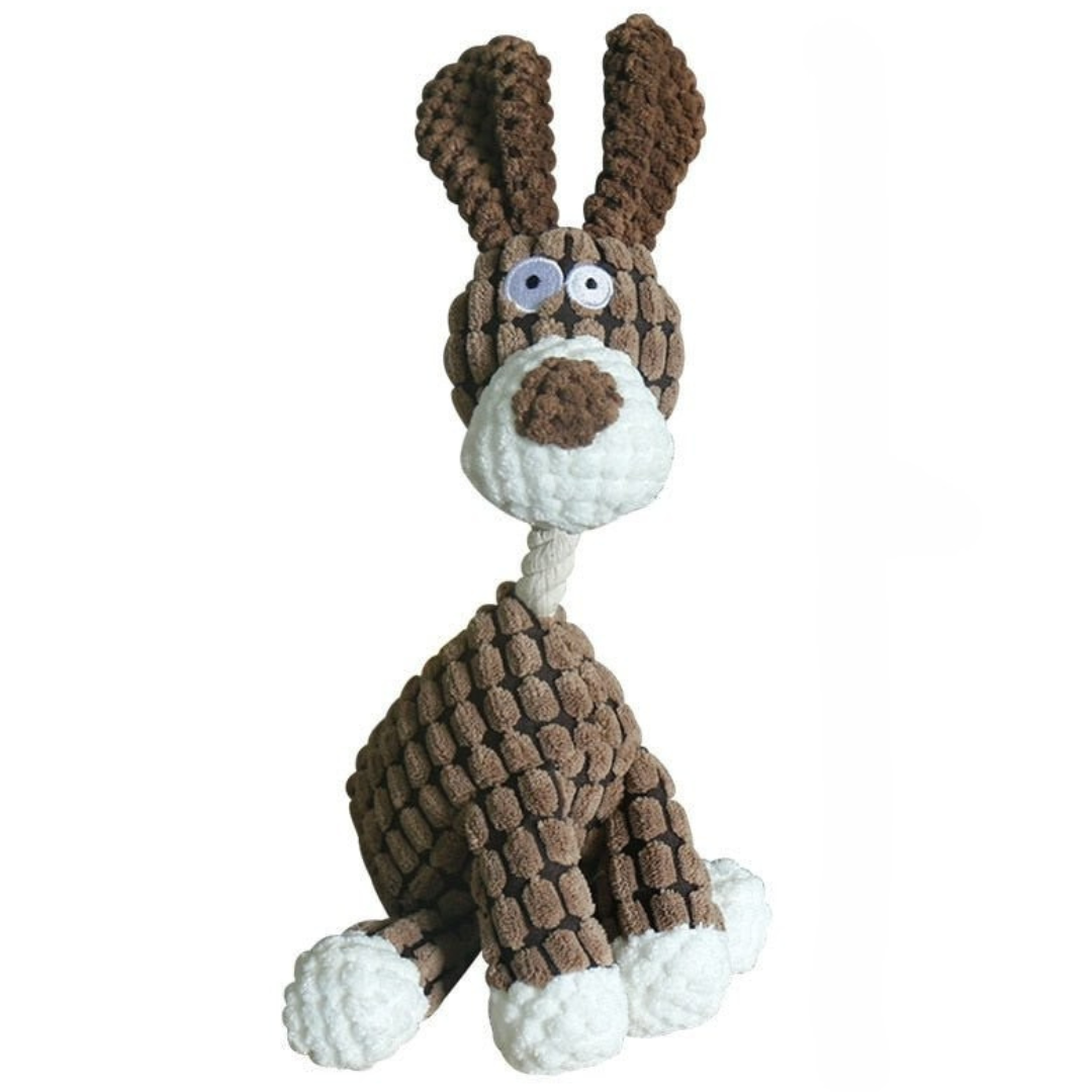 Jouet Pour Chien | Ensemble Résistant en Peluche avec Animaux Ludiques | Idéal pour Mordeurs Actifs 9