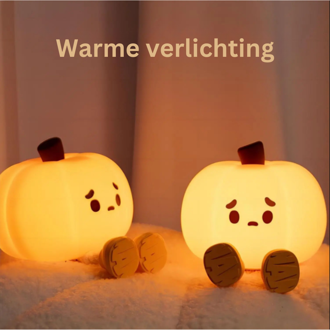 GlowPumpkin Light - Veilleuse Citrouille Lumière Douce