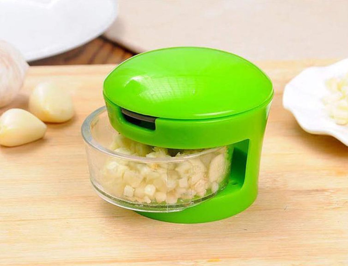 GarlicPress Pro - Presse-Ail Compact avec Réservoir