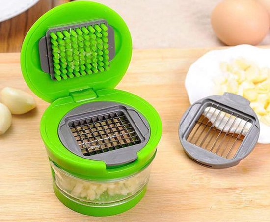 GarlicPress Pro - Presse-Ail Compact avec Réservoir