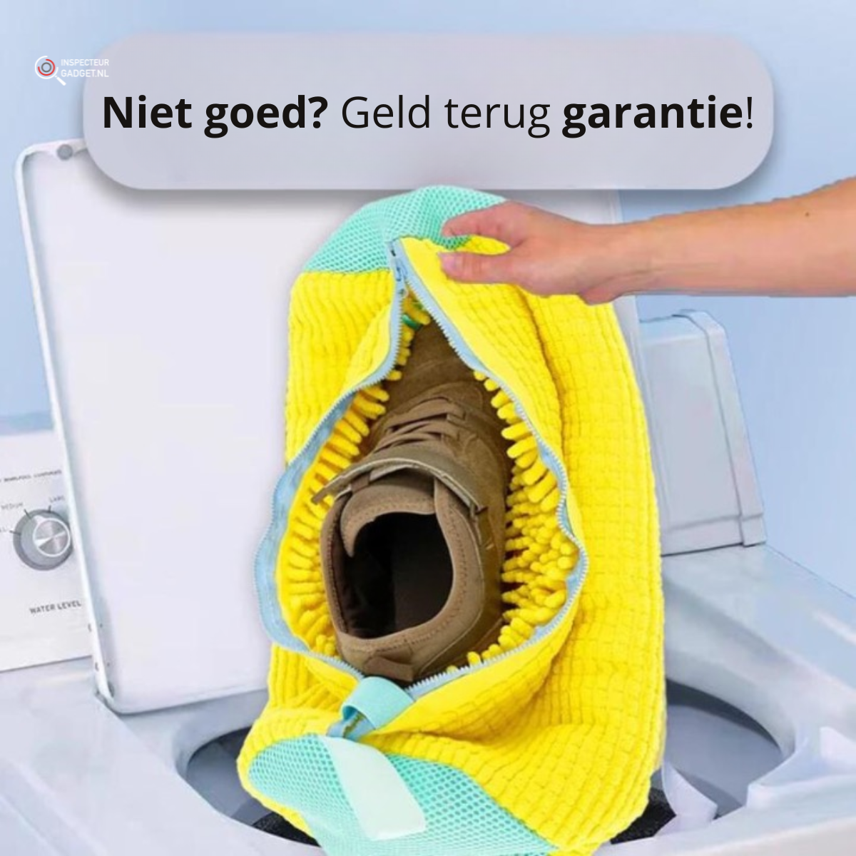 Cleanshoe - Sac de lavage pour des chaussures propres en quelques minutes