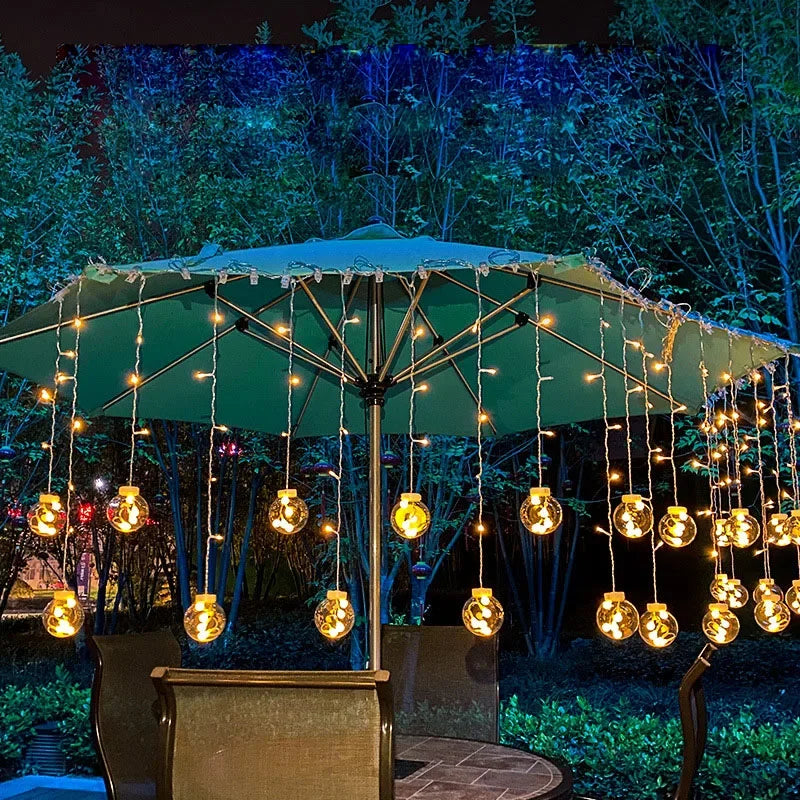 TwinkleLights - Rideau Lumineux LED Étanche pour Extérieur
