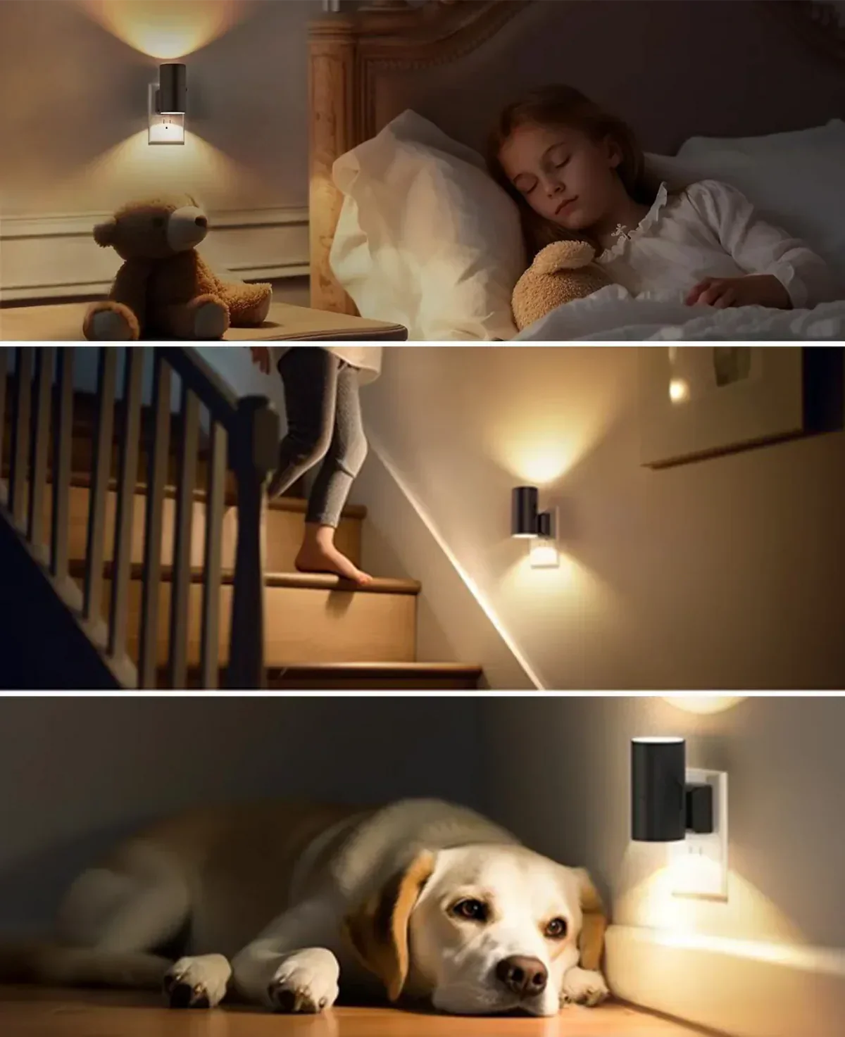 NocturaGlow - Applique Murale d'Ambiance pour Maison