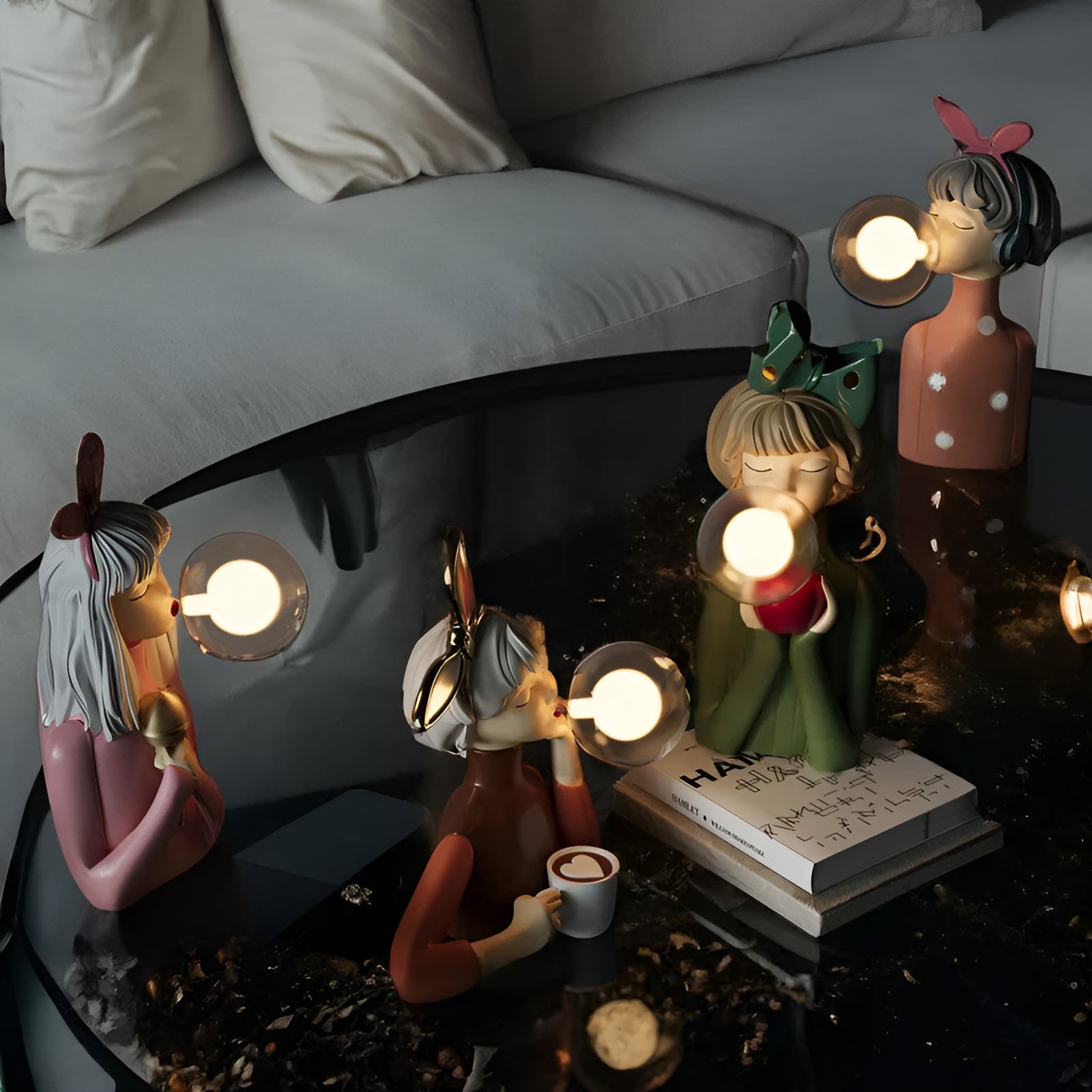 Lampe Decorative | Luminaire Pour Salon avec Éclairage Réglable | Ambiance Élégante pour Votre Intérieur 7