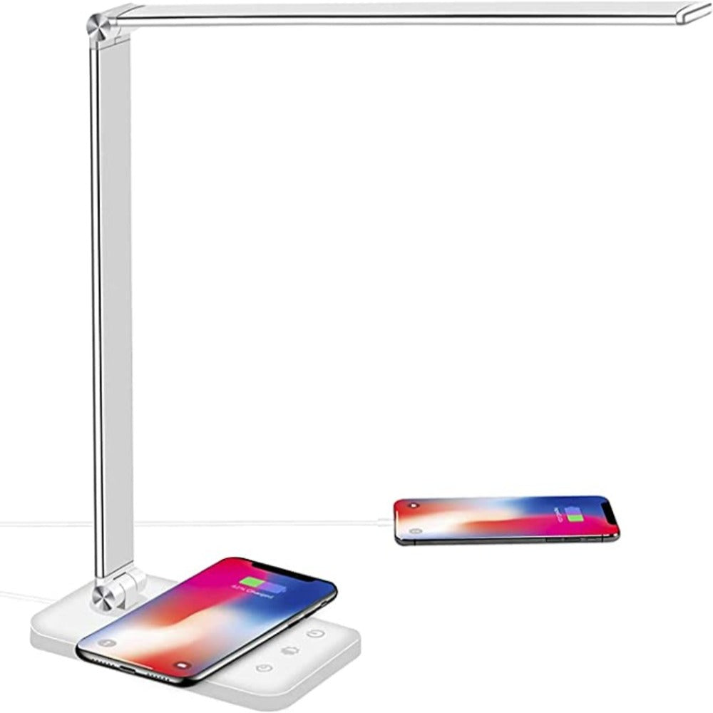 Lampe de Bureau LED Design avec Port USB et 5 Modes d'Éclairage | Éclairage Confortable pour un Espace de Travail Optimal 6